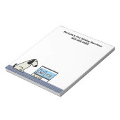 ペットシッターの仕事 ノートパッド (回転)