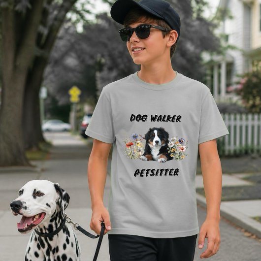 ペットシッターの広告 Tシャツ