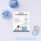 ペットシッターの犬猫水族館 チラシ (シングル)