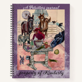 ペットシッターの雑誌 ノートブック