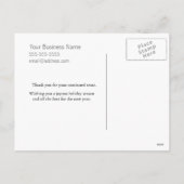 ペットシッター休日はがき シーズンポストカード (裏面)