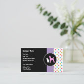 ペットシッター名刺 名刺 (スタンド正面)