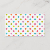 ペットシッター名刺 名刺 (裏面)