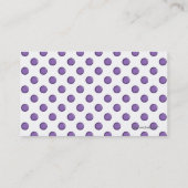 ペットシッター名刺 名刺 (裏面)