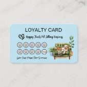 ペットシッター用ロイヤリティカード及びドッグウォーカー ロイヤリティカード (正面)