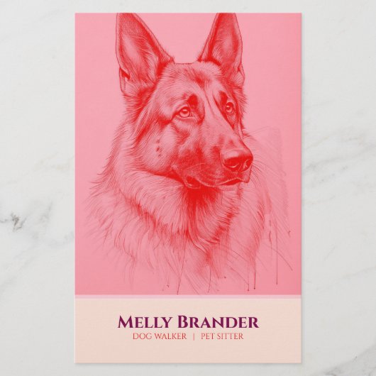 ペットシッター・ウォーカー チラシ (正面)