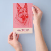 ペットシッター・ウォーカー チラシ (ハンドル)