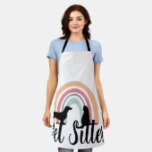 ペットシッター エプロン (着用した状態)