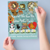 ペットシッター チラシ (手)