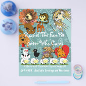 ペットシッター チラシ (シングル)