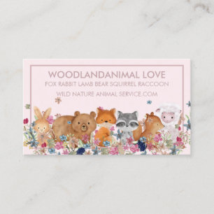 ペットシッター フォックス ラビット ラム ベア スクイール 獣医 名刺