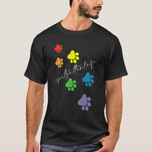ペットシッター・ライフLgbt Tシャツ (正面)