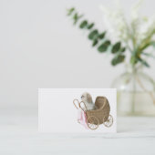 ペットシッター 名刺 (スタンド正面)