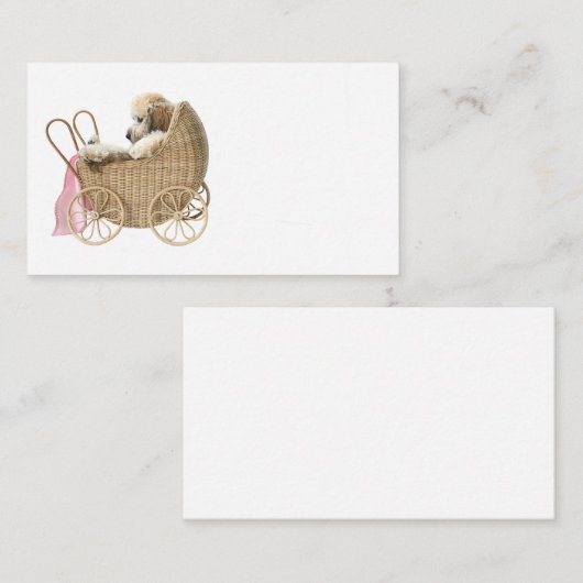 ペットシッター 名刺 (正面/裏面)