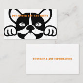 ペットシッター 名刺 (正面/裏面)