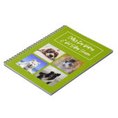 ペットシッター 犬の散歩 ケアノート ノートブック (左側)