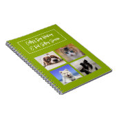 ペットシッター 犬の散歩 動物介護 ノートブック (右側)