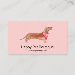 ペットシッティング、犬シッティング、ペットビジネスカード、バス 名刺