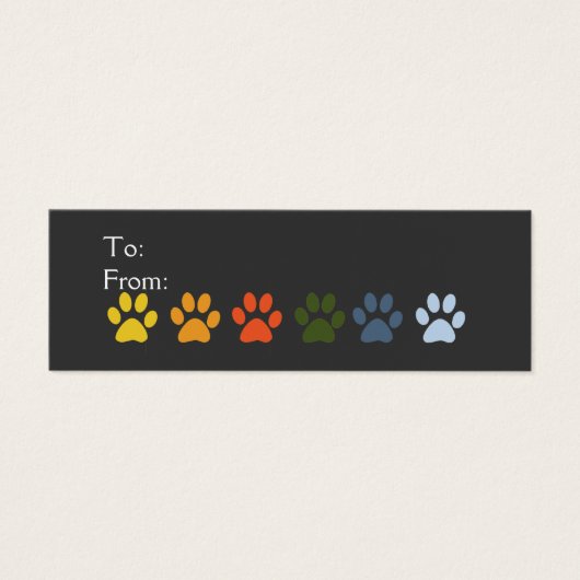 ペットシッ最高のトベットホリデーギフト証明書ラベル (正面)