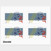 ペットショー 長方形シール (シート)