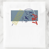 ペットショー 長方形シール (バッグ)