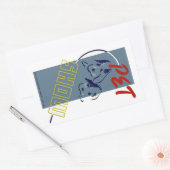 ペットショー 長方形シール (封筒)