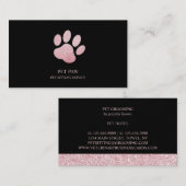 ペットシーティングサービスポートリマー獣医 名刺 (正面/裏面)