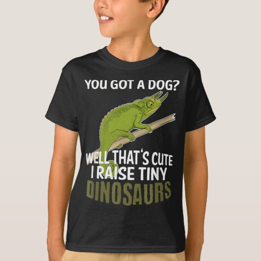 ペットジャクソンカメレオン爬虫類動物学者グレープ Tシャツ (正面)