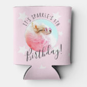 ペットスター | Photo Pet誕生日パーティスター 缶クーラー (正面)