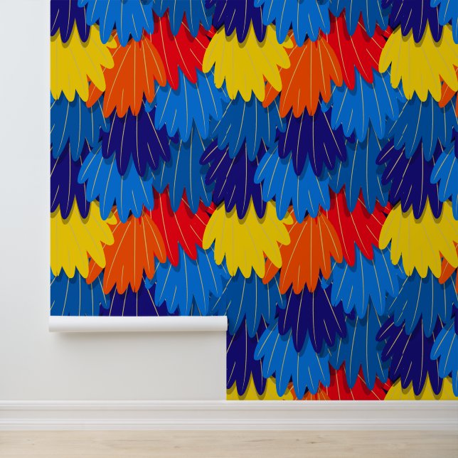 ペットストアショップスカーレットマコーパロットフェザー 壁紙 (アプリケーション)