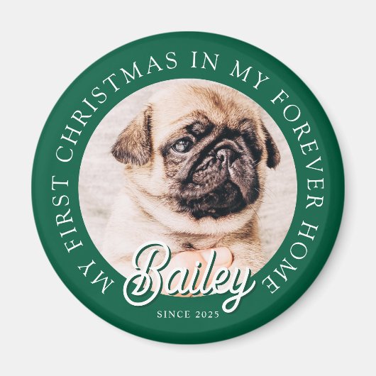 ペットズマイ初めてのクリスマスインフォーエバーホームモダン マグネット (正面)