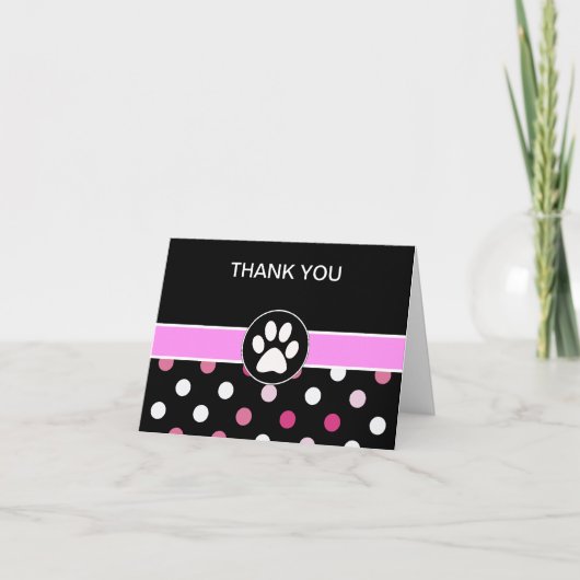 ペットテーマ事業サンキューカード サンキューカード (正面)