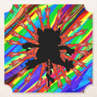 ペットデカットクレ飲み物用コースター ペーパーコースター