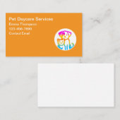 ペットデー気にサービス 名刺 (正面/裏面)