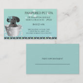 ペットトリマーアポイントメント名刺 名刺 (正面/裏面)