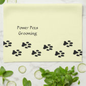 ペットトリマーパーソナライズされたタオル キッチンタオル (折り畳み)