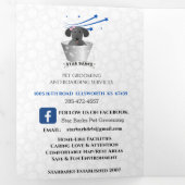 ペットトリマープロモーション3つ折カード 三つ折りカード (内部最初)