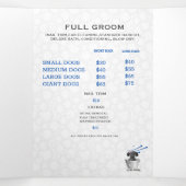 ペットトリマープロモーション3つ折カード 三つ折りカード (内部中)