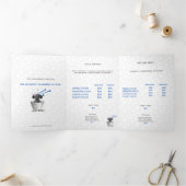 ペットトリマープロモーション 三つ折りカード (内部)