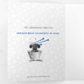 ペットトリマープロモーション 三つ折りカード (内部最初)