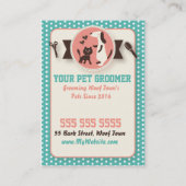 ペットトリマーロイヤリティカード – Personalizable ロイヤリティカード (裏面)