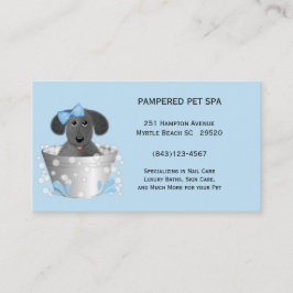 ペットトリマー名刺 名刺