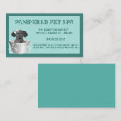 ペットトリマー名刺 名刺 (正面/裏面)