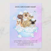 ペットトリマー座り犬ねこスパ価格表 メニュー (裏面)