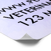 ペットトリマー着座犬猫風呂 ポスター (角)