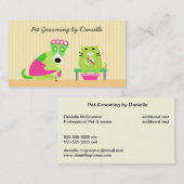 ペットトリマー 名刺 (正面/裏面)