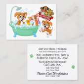 ペットトリマー 名刺 (正面/裏面)