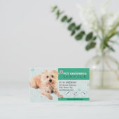 ペットトリマー 名刺 (スタンド正面)