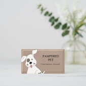 ペットトリマー/Vet名刺 名刺 (スタンド正面)