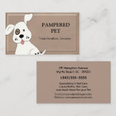 ペットトリマー/Vet名刺 名刺 (正面/裏面)